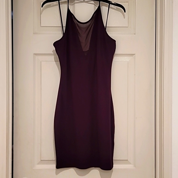 Charlotte Russe burgundy dress - Picture 1 of 2